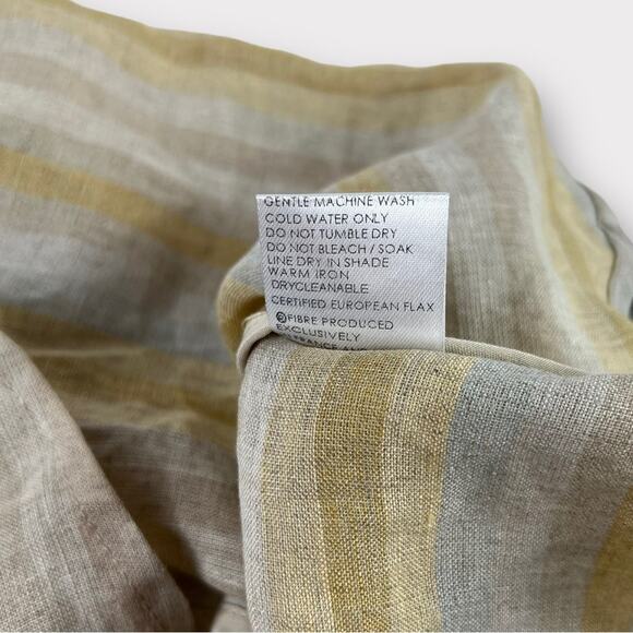 Anthropologie Sancia Striped Linen Cami Size XS - Picture 7 of 7